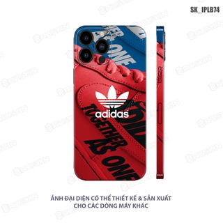 Miếng Dán Skin Hình Giày ADIDASS Cho Mọi Dòng IP |SK_IPLB74| Chất Liệu Skin 3M Chính Hãng, Bền Màu, Dán Full Lưng Viền