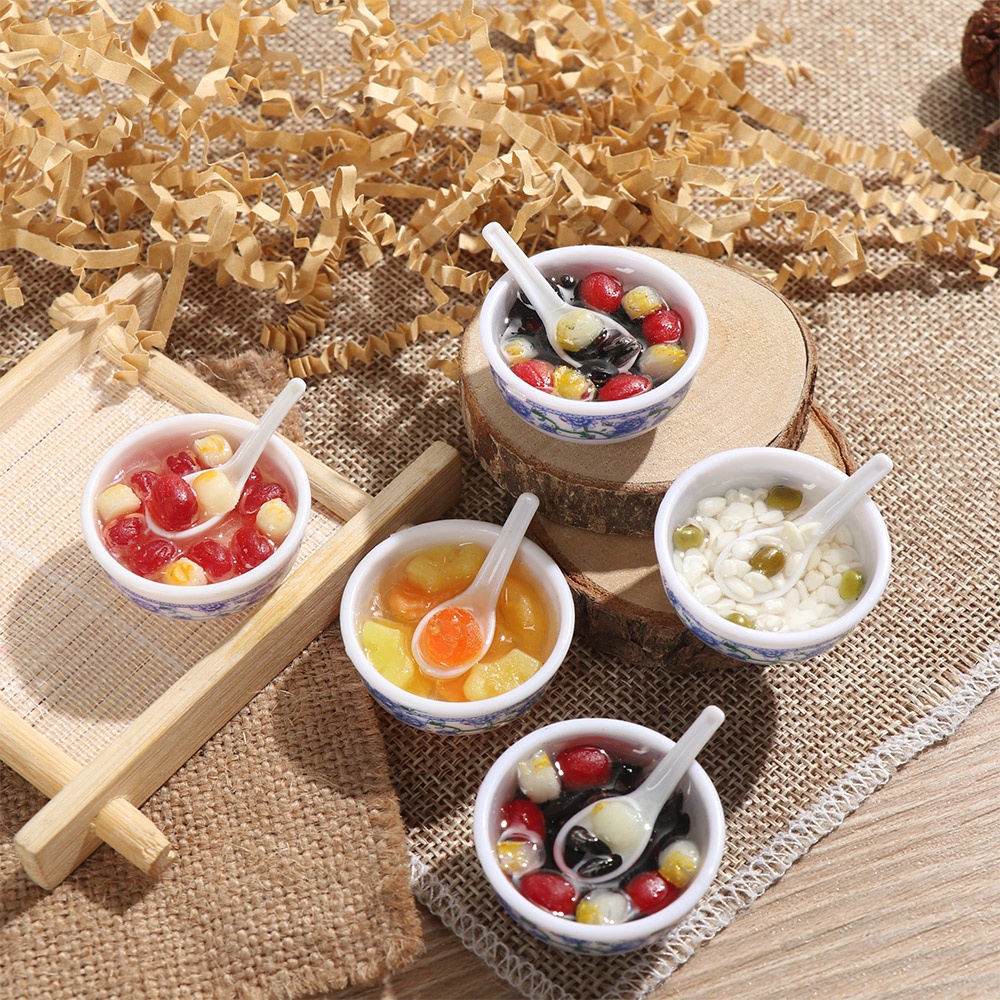 Mô hình thức ăn mini trang trí nhà búp bê