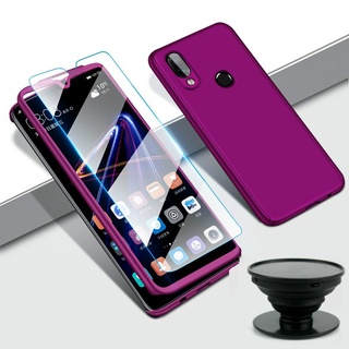 Ốp điện thoại kính cường lực cứng bảo vệ toàn diện 360 độ cho Vivo Y69 Y71 Y91C Vivo 1811 1812 1814 1818 1820 1907 1723 1724 1725