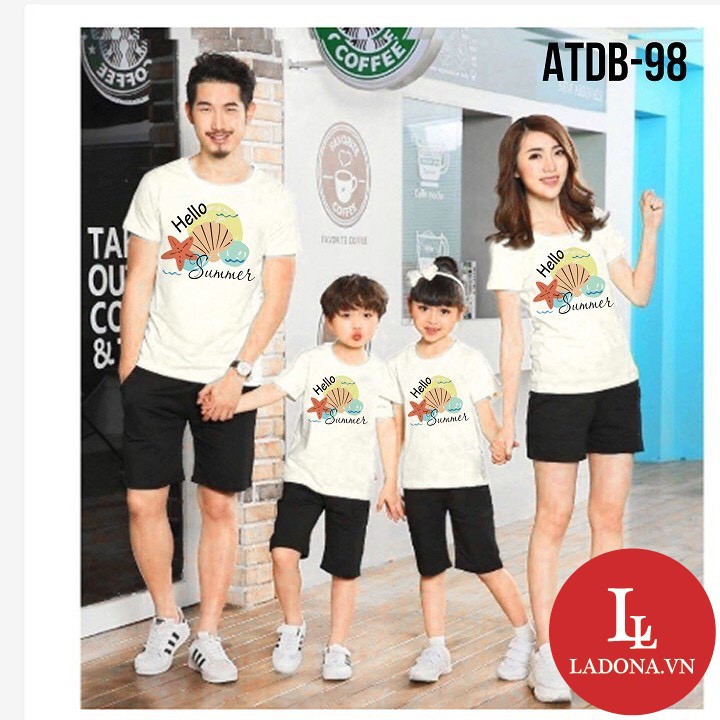 Áo Phông Gia Đình Dễ Thương MS02 (Gia 1 Áo)