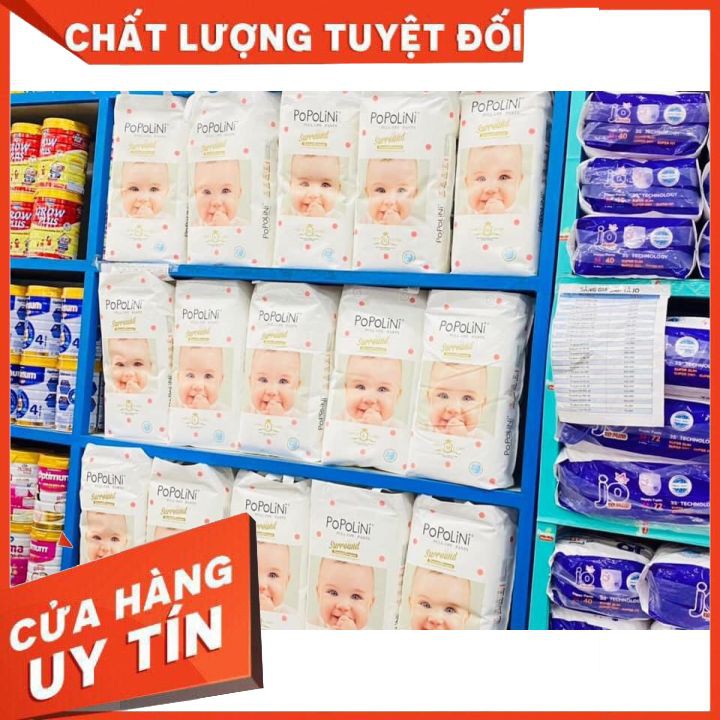 Tã quần Popolini size XL/42 miếng cho bé 12-17kg, hàng chính hãng, an toàn, mềm mỏng, thấm hút tốt