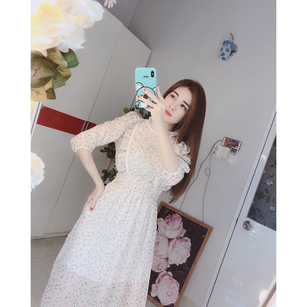 Đầm hoa viền ren siêu đẹp - video và hình thật | BigBuy360 - bigbuy360.vn