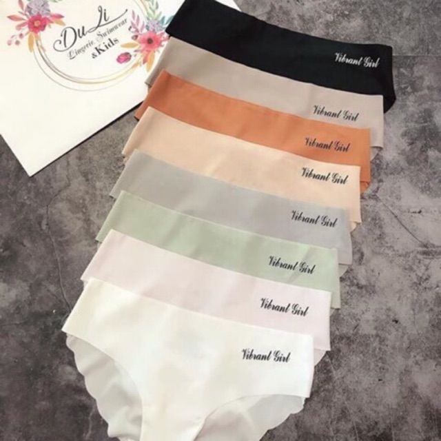 Combo 10 quần đúc không đường may viền hoa siêu mịn siêu mát Vibrant girl 1028