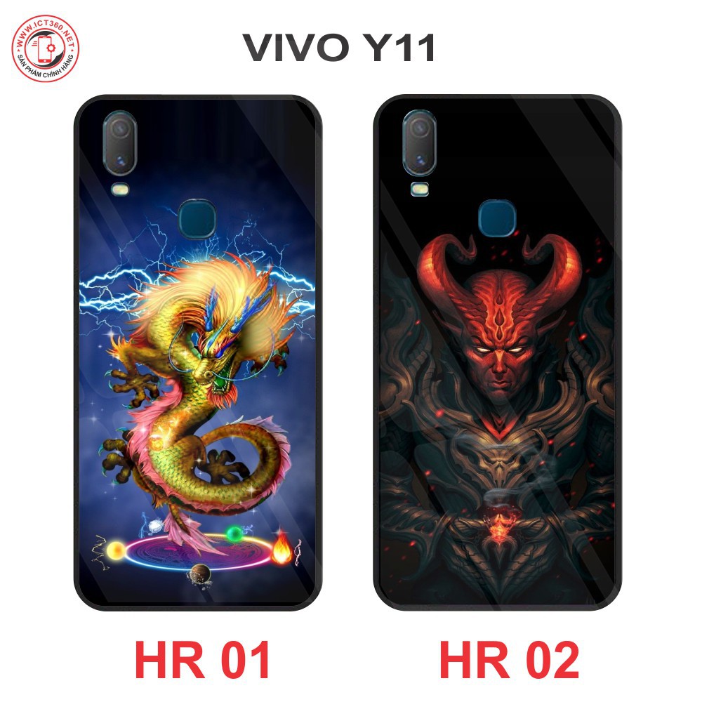 Ốp Lưng Kính Vivo Y11 in hình 3D - in theo yêu cầu