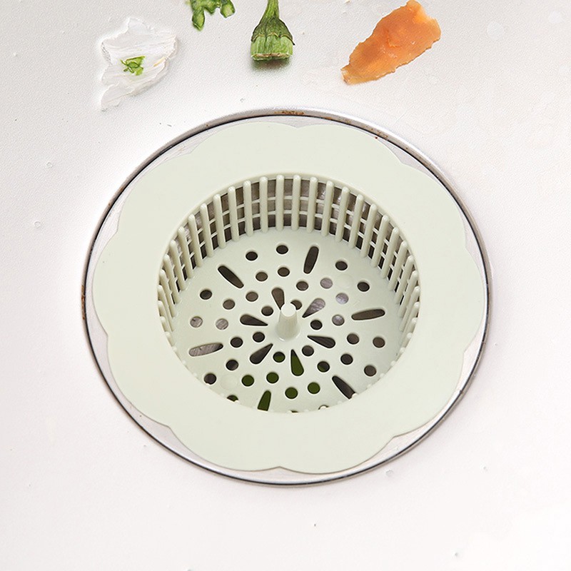 newhopetree Durable Sink Drain Filter Bathtub Hair Catcher Stopper Shower Hole Filter Cover