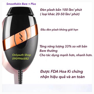 Máy Triệt Lông Smoothskin Bare Plus ( Hàng Chính Hãng UK )