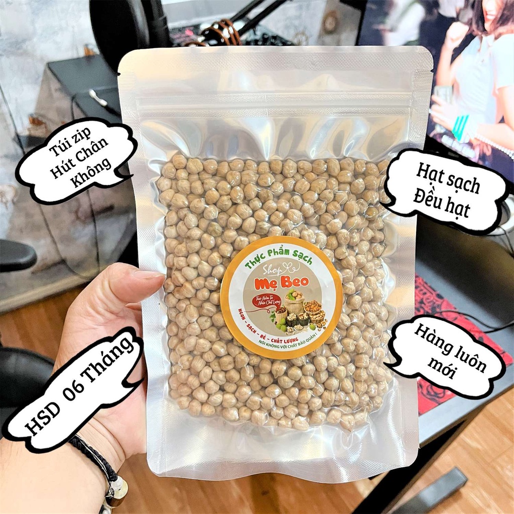 Đậu gà hữu cơ trắng không biến đỗi Gen 1Kg