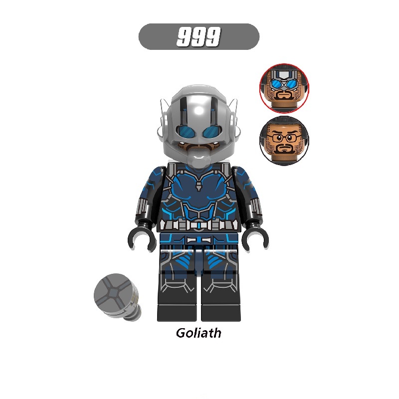 Đồ chơi khối xây dựng hạt nhỏ Đồ chơi lắp ráp Marvel minifigures mô hình nhân vật trong phim