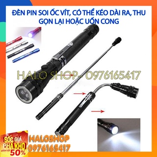 Đèn pin soi ốc vít đa năng nam châm kéo dài ( Giao màu ngẫu nhiên)