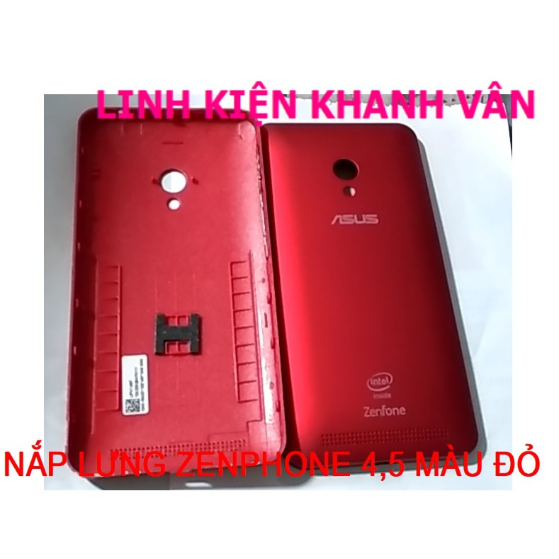 NẮP LƯNG ZENPHONE 4.5 MÀU ĐỎ