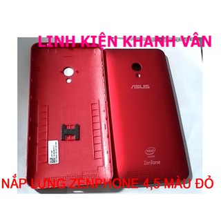 NẮP LƯNG ZENPHONE 4.5 MÀU ĐỎ