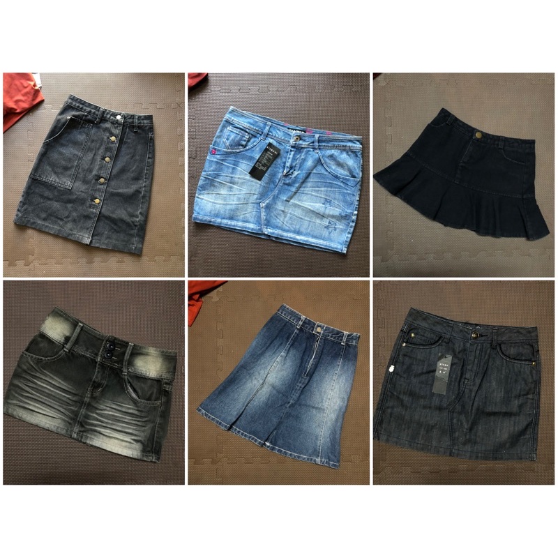 CHÂN VÁY JEAN/ JUYP BÒ HÀNG THÙNG HÀNG SI 2ndhand ĐẸP TUYỂN CHỌN TỪ 29k