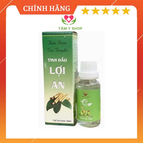 Tinh Dầu Lợi An Chính hãng, Tinh Dầu Lợi An bôi hết ho sổ mũi khò khè cho bé