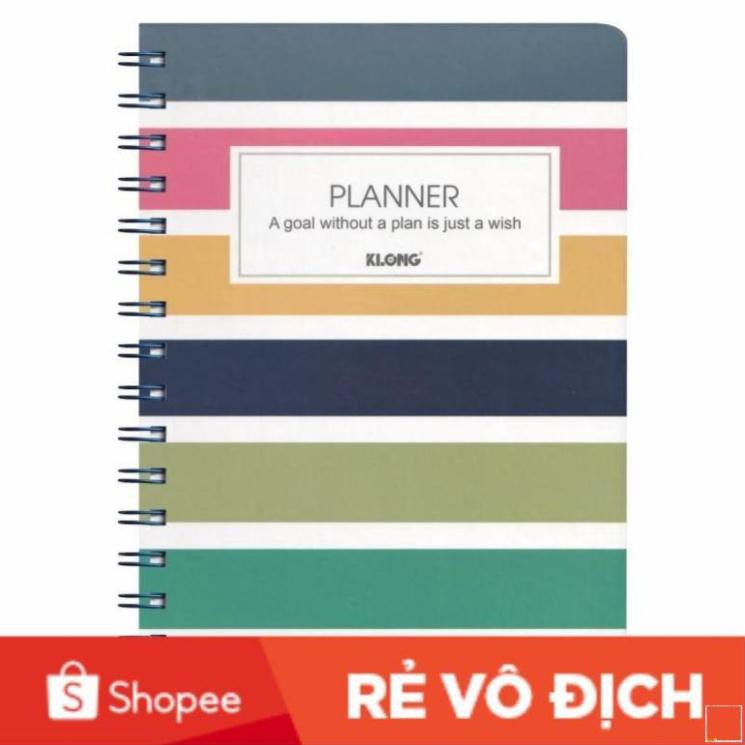 [ab] Sổ kế hoạch Planner lò xo kép A5 72,4g/m2; MS: 945 []