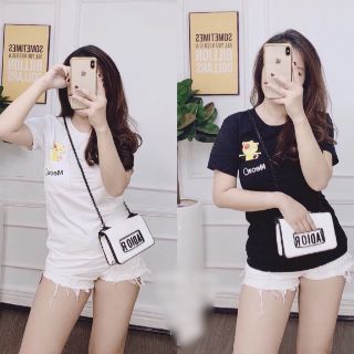 🐰🐱🐻Áo pull hình thú cưng túi ngực siêu cưng 🐰