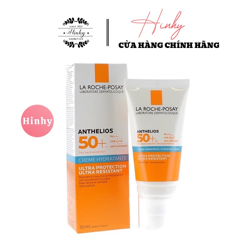 Kem Chống Nắng La Roche-Posay Hydratante Xanh dương