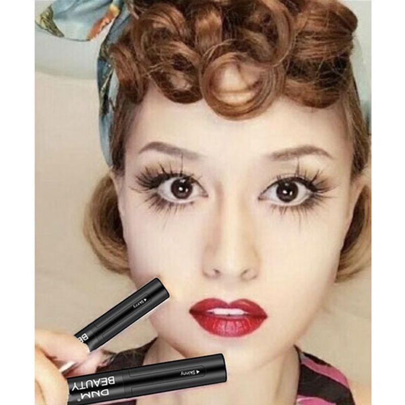 (Hàng Mới Về) Mascara 4d 10ml Chống Nước Giữ Màu Tốt Cho Hàng Mi Cong Dày Dài