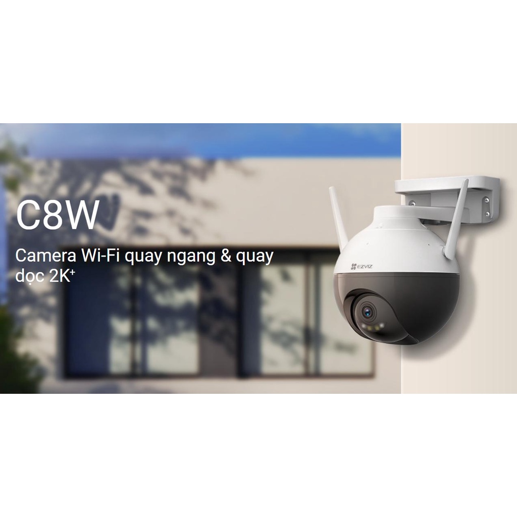 Camera Ezviz C8W độ phân giải 2K+