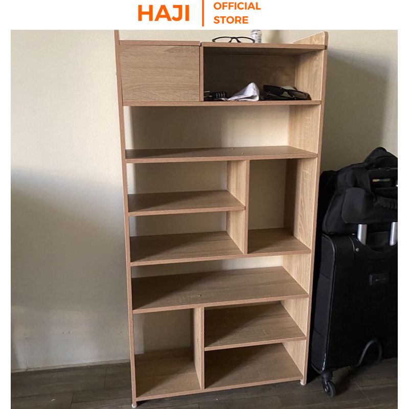 Kệ giày gỗ HAJI thoáng khí chống ẩm kiểu dáng hiện đại - A159