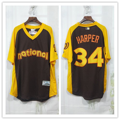Shirt Baseball Nationnal New Jersey HOT HIT