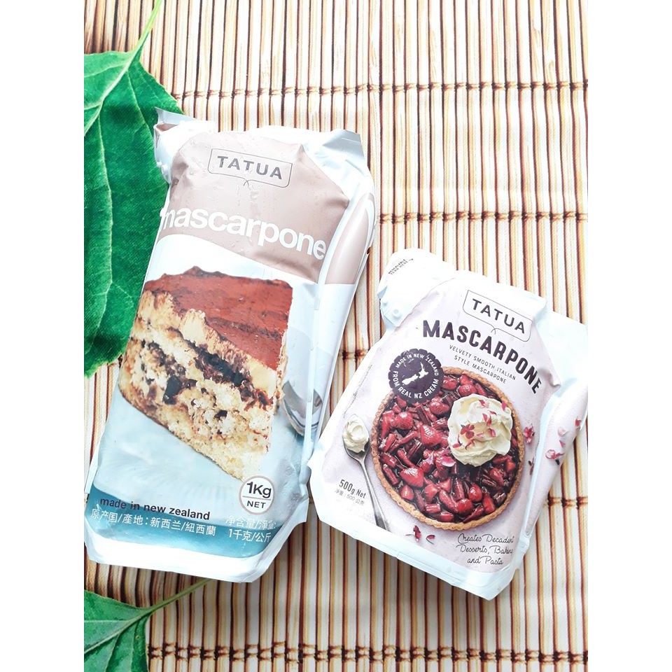 [Mã 77FMCGSALE1 giảm 10% đơn 250K] Mascarpone tatua - 500gr + bảo quản