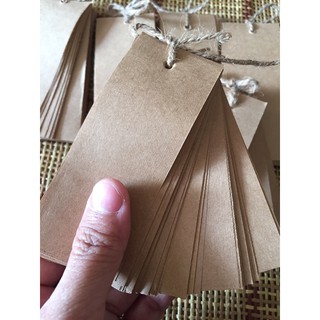 combo 5 sấp ghi chú kraft chỉ 8K ( kt: 4x10cm)