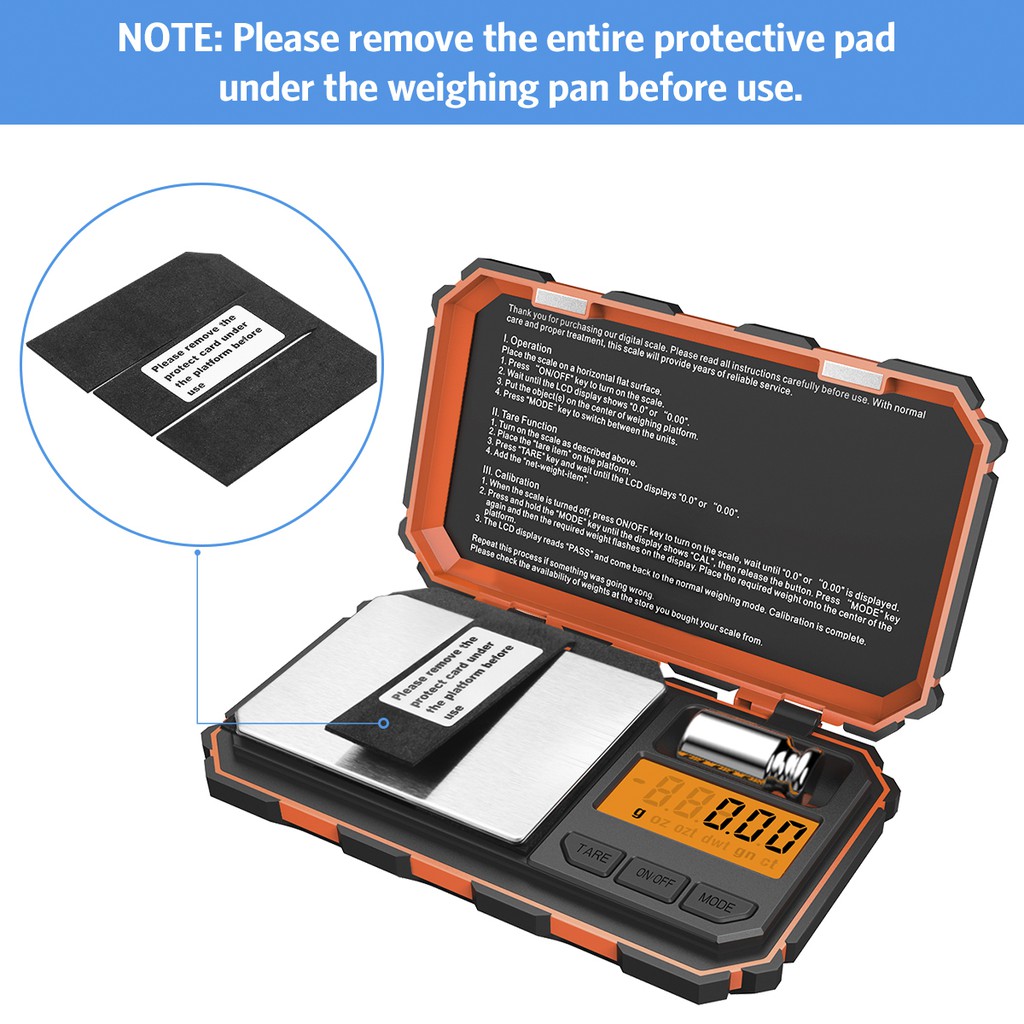 Cân Điện Tử Mini Bỏ Túi 200g 0.01g / 001oz