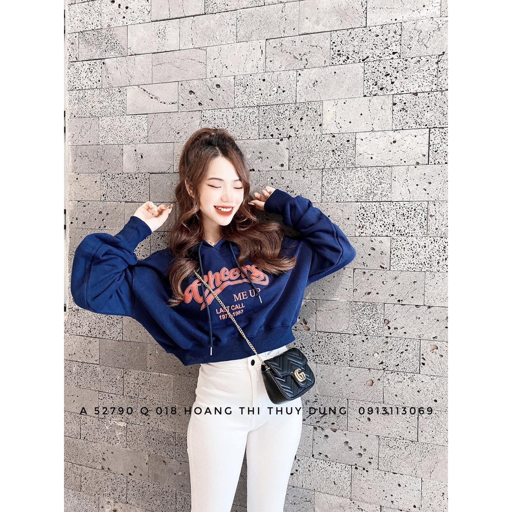 26104. ÁO NỈ CHỮ CHEERS NGỰC CÓ MŨ | BigBuy360 - bigbuy360.vn