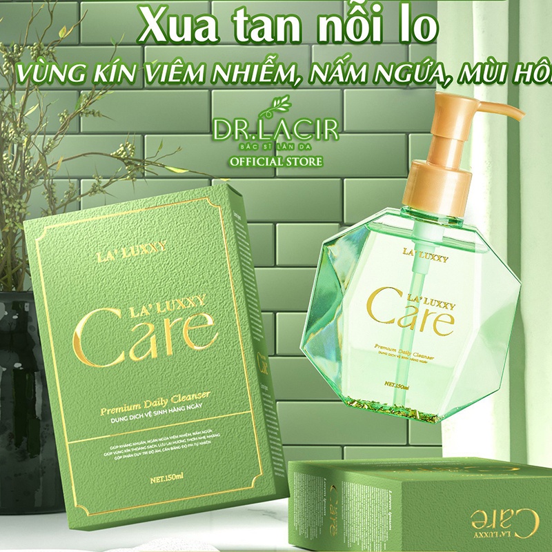 Dung dịch vệ sinh giúp ngừa nấm ngứa,duy trì độ ẩm La'Luxxy Care DR.LACIR Chai 150ml DR123