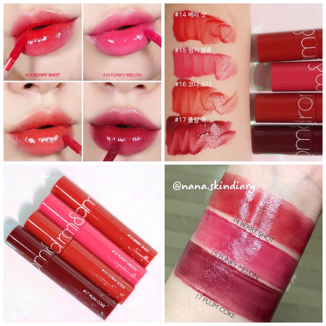 Son tint juicy - Romand Juicy Lasting Tint | BigBuy360 - bigbuy360.vn