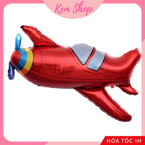 Bóng bay hình máy bay trang trí sinh nhật cho bé - Kem Shop K156