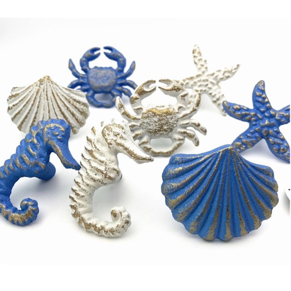 Tay Nắm Cửa Hình Sao Biển Bằng Kim Loại