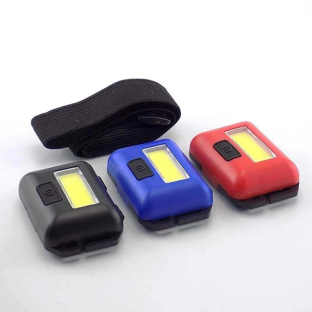 Đèn Pin Đeo Trán Mini COB LED 3 Chế Độ Sáng Tiện Dụng Mang Theo Du Lịch Cắm Trại