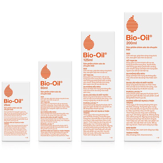 Tinh Dầu Rạn Da Mờ Sẹo Bio-Oil Scar Treatment