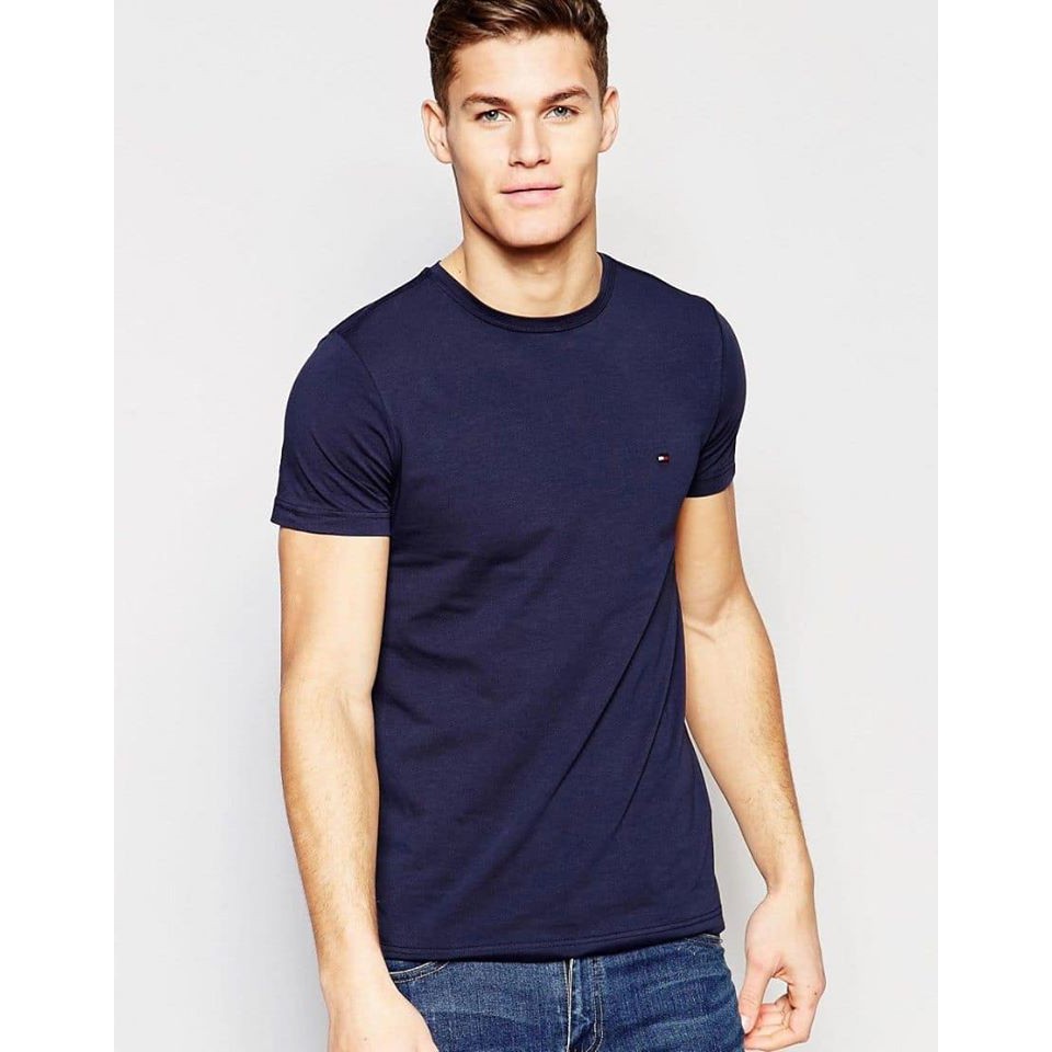 Áo phông nam Tommy cổ tròn xuất xịn. HA1033