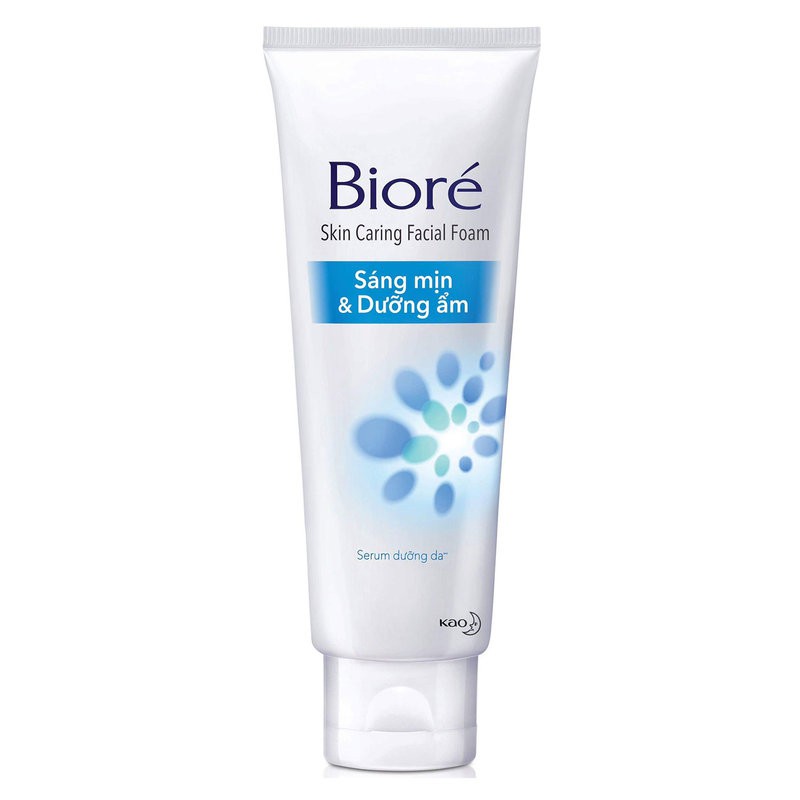 Sữa Rửa Mặt Bioré Sáng Mịn &amp; Dưỡng Ẩm 100g