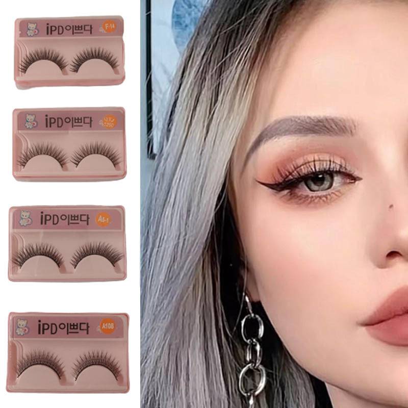 Lông Mi Giả 3D Cong Dày Tự Nhiên Dùng Trang Điểm