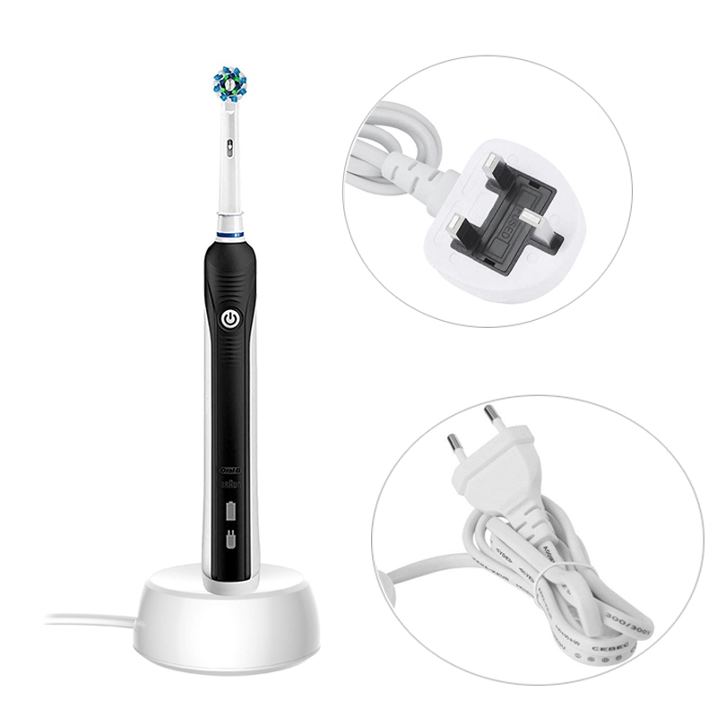 Bộ sạc cho bàn chải đánh răng Braun Oral B, Bộ sạc cảm ứng Phù hợp với hầu hết bàn chải đánh răng đi