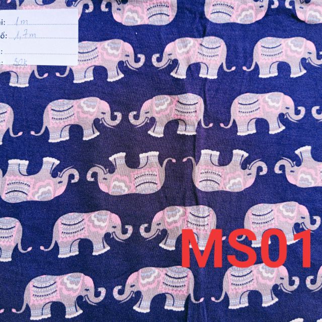 Vải cotton 2 chiều, 4 chiều nhiều màu và hoạ tiết khác nhau