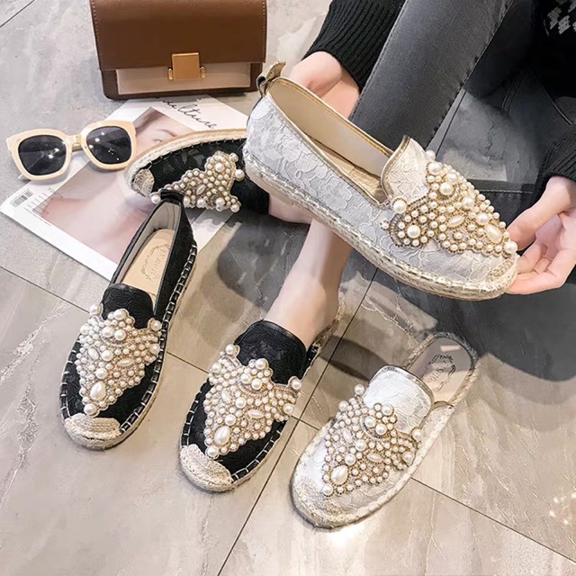 Giày/sục cói ( HÀNG ORDER) (sẵn giày đen sz 37) | BigBuy360 - bigbuy360.vn