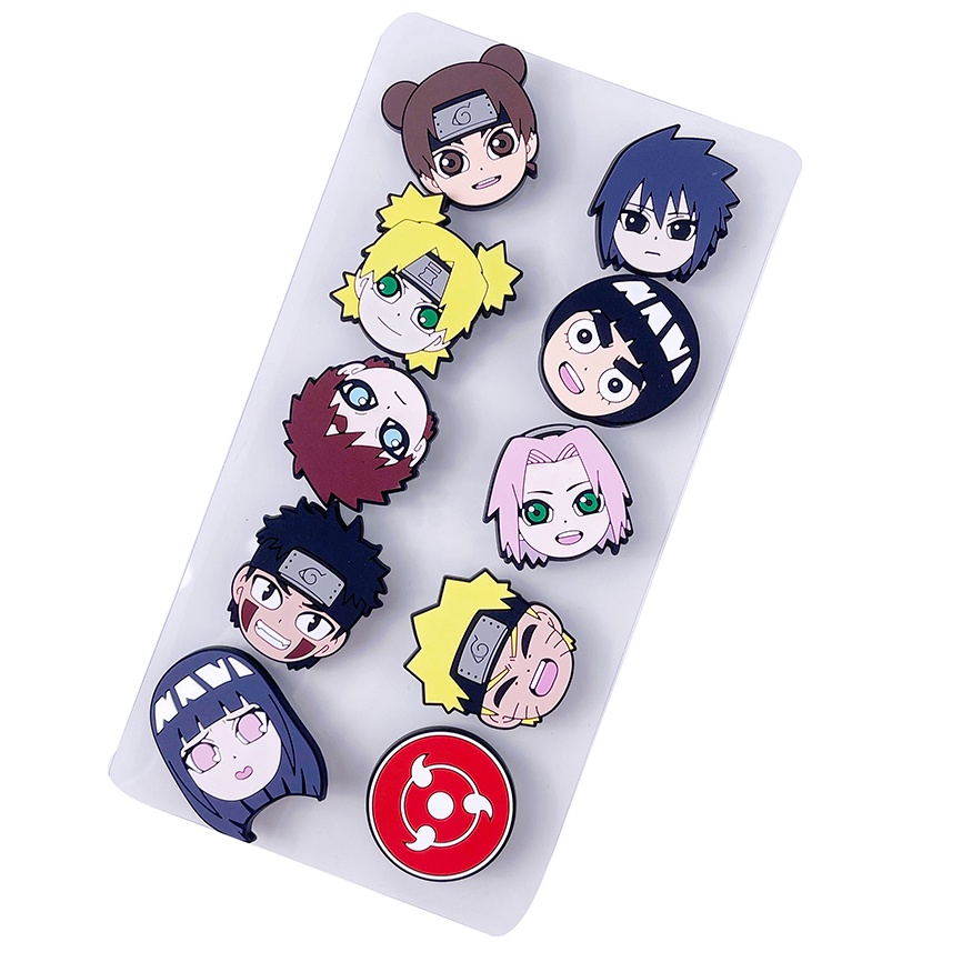 Ghim Cài Giày Hình Anime Jibits Itachi Sasuke Jibitz Croc Charm Naruto Kakashi Croc Jibbits Dễ Thương Cho Nữ
