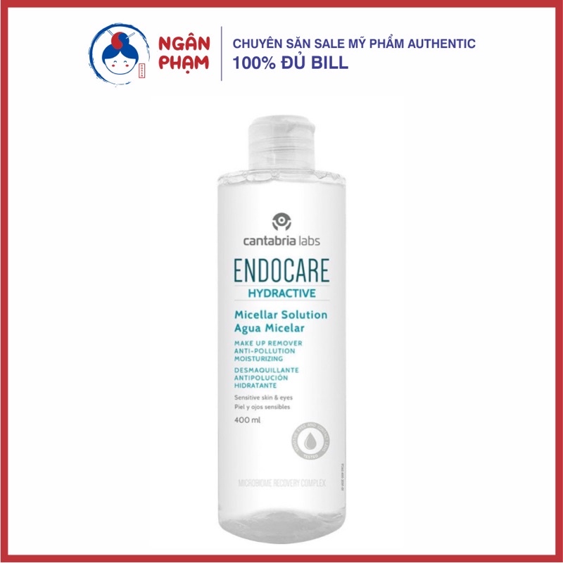 Nước Tẩy Trang Dịu Nhẹ Endocare 400ml