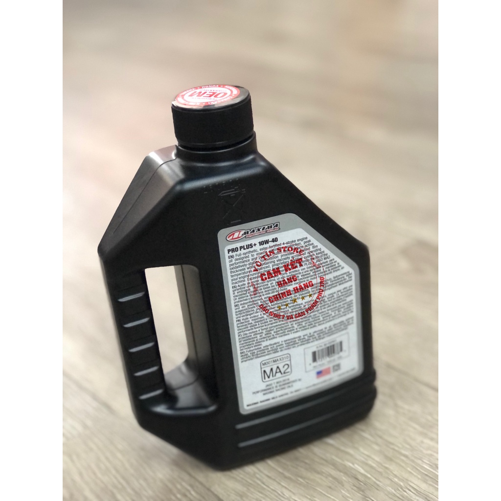 Dầu nhớt động cơ Maxima Racing Oil Pro Plus 10W-40