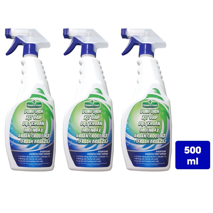 Xịt Diệt Khuẩn 🌈 HÀNG CHÍNH HÃNG 🌈 Dung dịch xịt diệt khuẩn GREEN CROSS A2 can 5L - Hương Tự Nhiên | Greencross