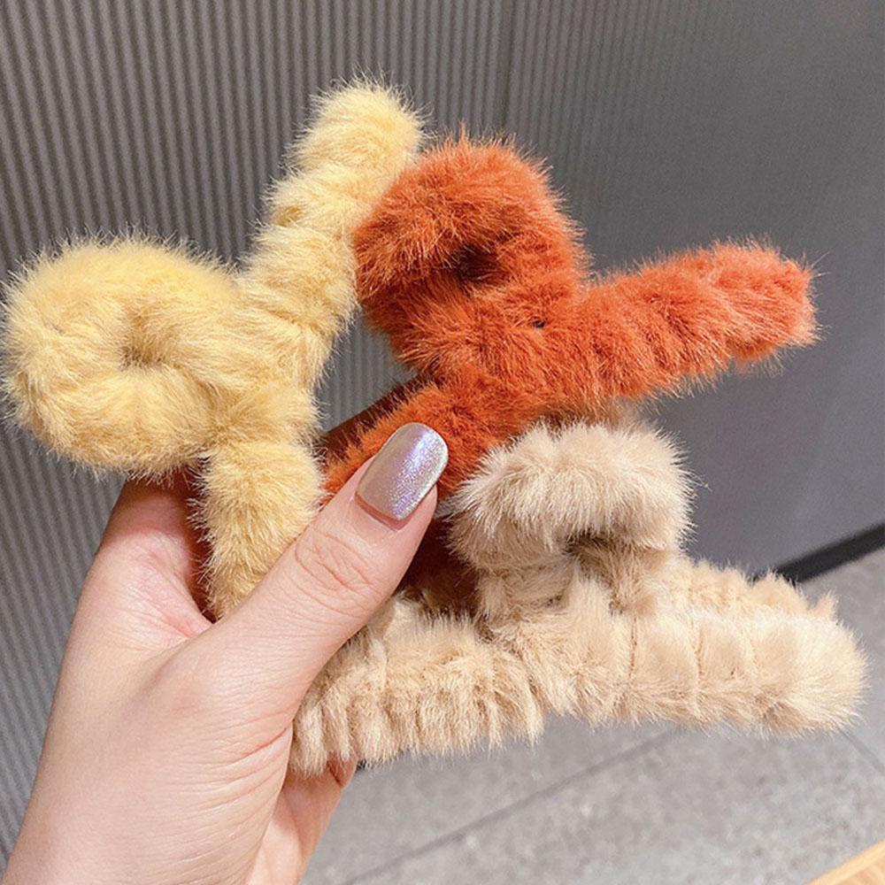 VANES1 Kẹp Tóc Dạng Móng Vuốt Đơn Giản Dễ Thương Cho Nữ