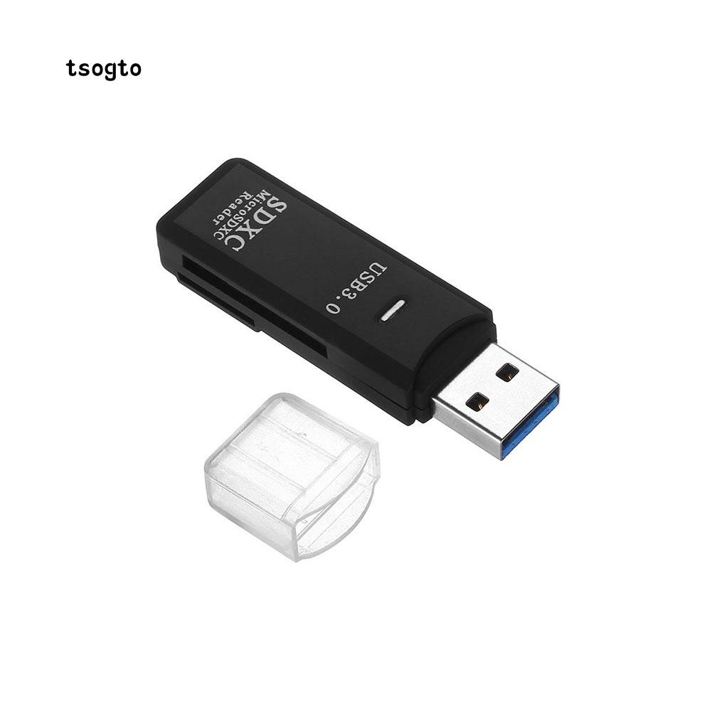 Đầu đọc thẻ nhớ USB 3.0 2 trong 1