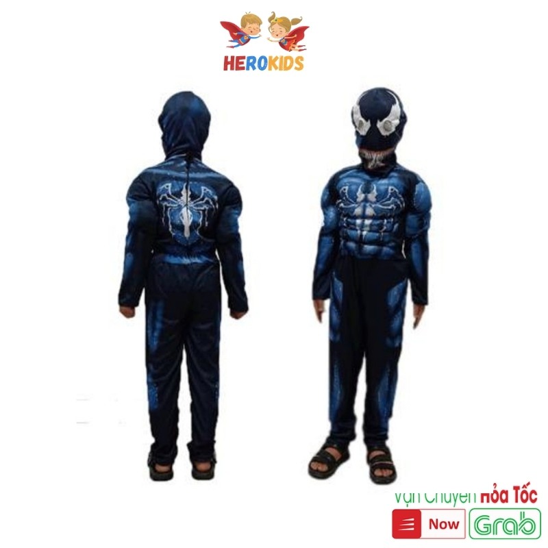 Đồ siêu nhân tặng kèm mặt nạ trùm đầu thiết kế đẹp mắt Herokids COSPLAY2118