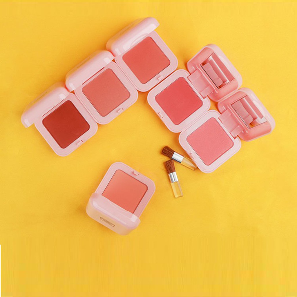 Phấn Má Hồng Đơn Sắc Lameila Novo Blusher Color Geometry Gốm Vitality Blush Chính Hãng