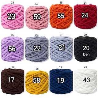 Len nhung đũa (len bông sữa)