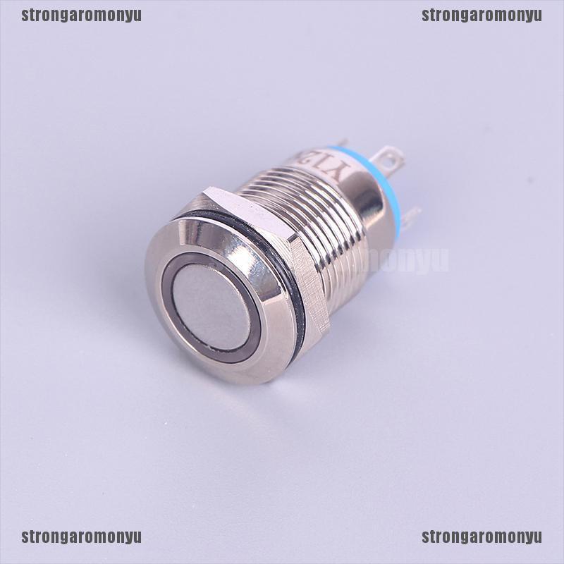 Công tắc đèn led bằng kim loại 12mm chuyên dụng